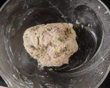 A picture of step 3 of Wheat Bran flour masala roti.