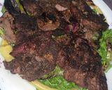 A picture of step 1 of Grilled Beef on Charcoal.