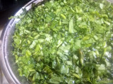 પાલક ની ભાજી રીંગણ નું શાક (Palak Bhaji Ringan Shak Recipe In Gujarati)