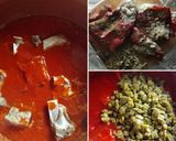 Foto del paso 3 de la receta: Costillas de puerco con chile colorado y nopal