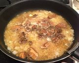 A picture of step 14 of Authentic Porcini and Cream Risotto.