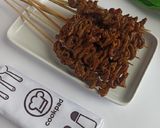 Foto langkah ke 3 dari resep Sate Usus ala angkringan.