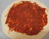Foto del paso 3 de la receta Pizza de jamón serrano y alcachofas
