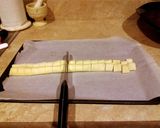 A picture of step 6 of Palmiers.