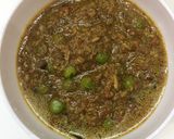 A picture of step 2 of Akki roti and kurma.