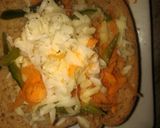 A picture of step 2 of Cheesy Veggie Sandwich.