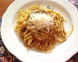 A picture of step 6 of Pesto Genovese & Bell Pepper Pasta Sauce.