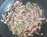 Foto del paso 4 de la receta: Espaguetis con champiñones, bacon y tomate