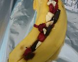 A picture of step 2 of Chocolate Baked Banana.