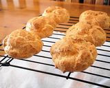 A picture of step 6 of Microwave-Oven Cream Puffs.