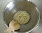 A picture of step 1 of Potato Crackers with Bonito Flakes and Cheese.