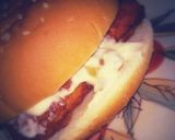 A picture of step 7 of "Fish" Chicken Sandwich.