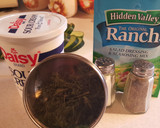 A picture of step 1 of Cucumber Salad.