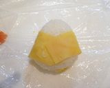 A picture of step 3 of Temari Sushi for Doll Festival.