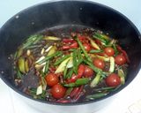 A picture of step 3 of Chili Salmon Indian Style.