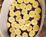 A picture of step 2 of Layered Banana Pudding.