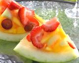 A picture of step 6 of Water Melon Jello Fruit Salad #AuthorMarathon.