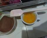 Keto Peanut Chocolate Roll Cake Sugar & Gluten Free #Ketopad langkah memasak 2 foto