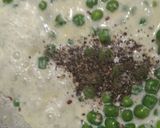 A picture of step 6 of Quick and easy methi malaii Matar.