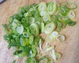A picture of step 2 of Charred Leek and Soy Sauce Ramen (Vegan Friendly).