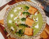 ब्रोकोली पालक सूप(broccoli spinach soup recipe in Hindi) रेसिपी चरण 4 फोटो