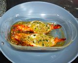 รูปขั้นตอนการทำที่ 6 ของ กุ้งลายเสือนึ่งกระเทียม