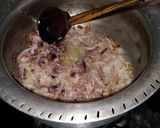 A picture of step 4 of Aloo mater salan😋.