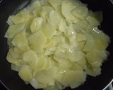 A picture of step 5 of Stack-Baked Chikuwa and Spring Potato.
