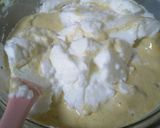 A picture of step 6 of Oil Free・Adzuki Chiffon Cake.