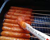 Foto langkah ke 4 dari resep Sosis bakar pedas manis | anak kost.