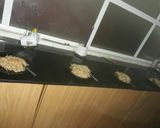 A picture of step 7 of Jollof spaghetti and chicken.