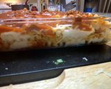 A picture of step 8 of Lasagna with Meat Sauce.