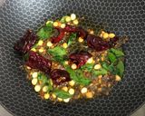 A picture of step 4 of Green Amaranth Leaves Kadhi.