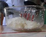 Foto del paso 2 de la receta: Mousse de queso de cabra con salsa de mandarina y Mezcal
