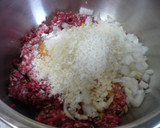A picture of step 2 of Simple Hamburgers using Spring Cabbage.