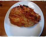 A picture of step 15 of Korean Kimchi from the Source.