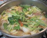 A picture of step 5 of Chinese Cabbage and Meatball Soup.
