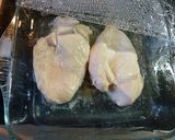 A picture of step 2 of Steamed Chicken with Whole Grain Mustard and Ponzu.