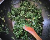 A picture of step 3 of Amaranth herbs Rice#creativericerecipe.