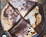 Une image de l'étape 6 de Crêpes marbrées.