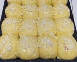 Foto langkah ke 7 dari resep Roti sobek ubi kuning no mixer 🍞.