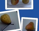 A picture of step 1 of Ladybirds Penguin Pears.