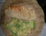 A picture of step 1 of Turkey wraps.