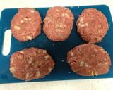 A picture of step 3 of Japanese Style Hamburger Steaks with Kinzanji Miso and Horseradish.