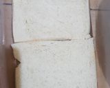 Foto langkah ke 3 dari resep Setup roti tawar susu + buah naga.