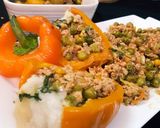 A picture of step 12 of Stuffed Bellpeppers.