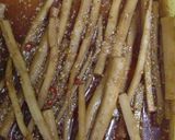 A picture of step 7 of Simmered Burdock Root with Sesame Seeds.