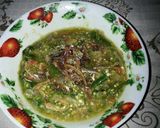 Foto langkah ke 3 dari resep Samba tanak lado hijau ikan asin.