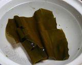 A picture of step 2 of Boiled Tofu for Hotpot.