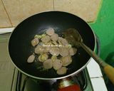 Foto langkah ke 2 dari resep Sawi Cah Bakso 13.09.2019.